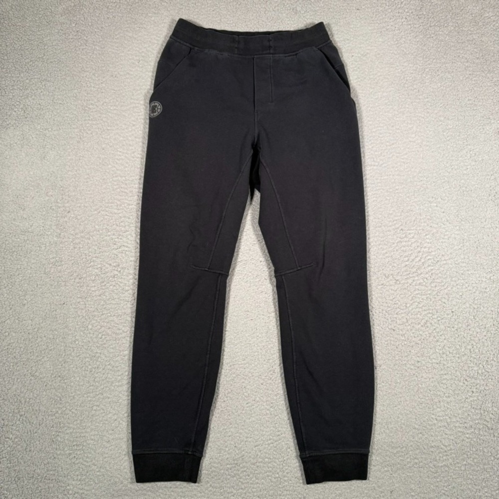 Lululemon‎ Pants Mens Medium Black City Sweat Joggers Elastic Waist LA Clippers